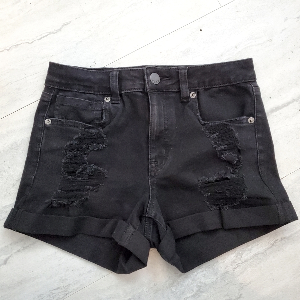 NWOT Aeropostale Flex High Rise Midi Shorts